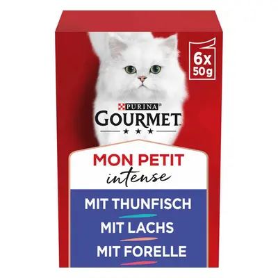 Gourmet Mon Petit rybí variace 6 × 50 g