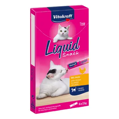 Vitakraft Cat liquid Snack kuřecí 6 kusů