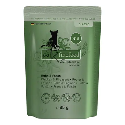 catz finefood No. 15 kuřecí a bažant, 16× 85 g