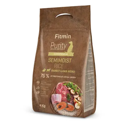 Fitmin Dog Purity Rice Semimoist Rabbit & Lamb 4kg