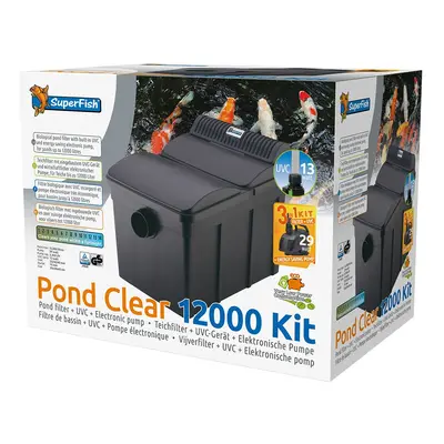 SuperFish Pond Clear Kit 12000