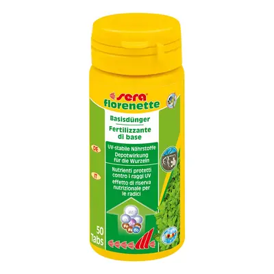 Sera hnojivo do akvária florenette 50 tablet (50 ml)