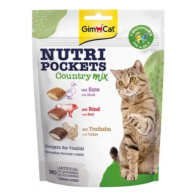 GimCat Nutri Pockets Country-Mix 5 × 150 g