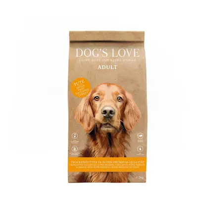 DOG'S LOVE granule krůta 12 kg