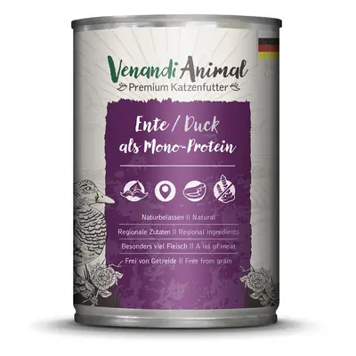 Venandi Animal – kachna jako jediný zdroj bílkovin 24× 400 g