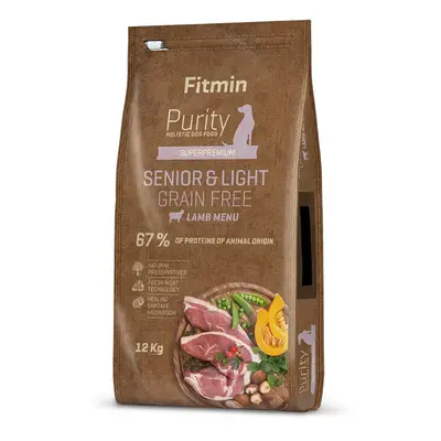 Fitmin Dog Purity Grain Free Senior & Light Lamb 12kg