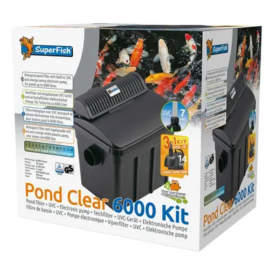 SuperFish Pond Clear Kit 6000