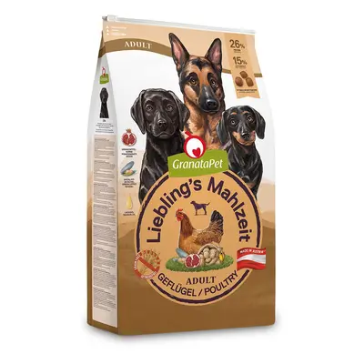 GranataPet Liebling's Mahlzeit Adult s drůbežím masem 2 × 10 kg