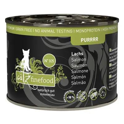 Catz finefood Purrrr No.105 losos 24 × 190 g