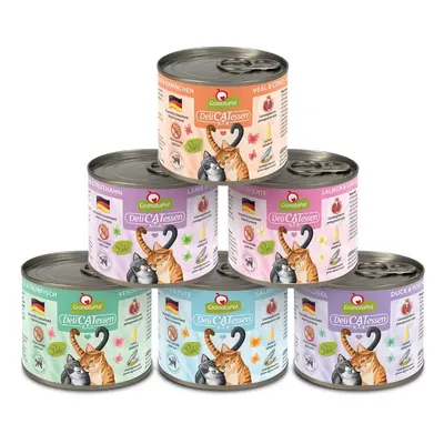 GranataPet Katze – multipack 1 DeliCatessen 6× 200 g