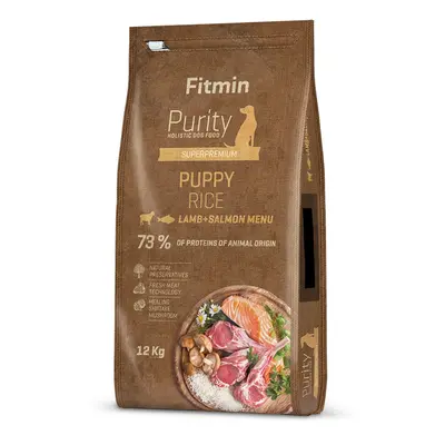 Fitmin Dog Purity Rice Puppy Lamb & Salmon 12kg