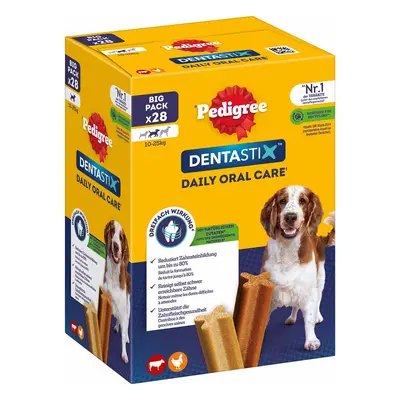 Pedigree DentaStix pro středně velké psy 28 kusů (4 × 7)