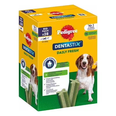 Pedigree DentaStix Fresh, 28 kusů Pro středně velké psy