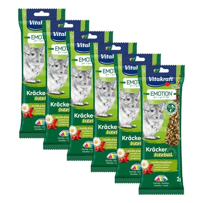 Vitakraft Emotion Kräcker Herbal pro činčily, 12 kusů