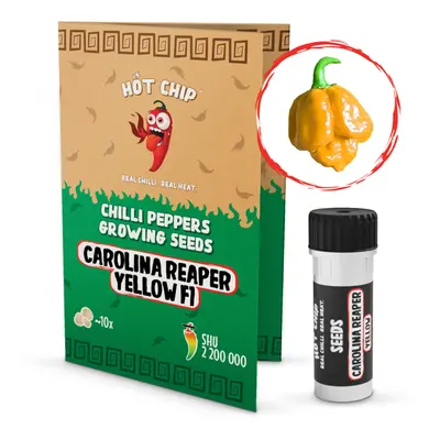 Carolina Reaper Yellow F1 - semínka chilli