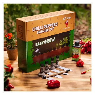 Dárková sada na pěstování chilli papriček - Easy Grow