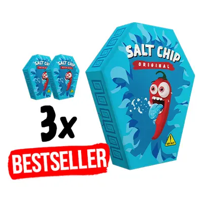 3x Salt-Chip Challenge Trio Pack 8 g (175 Kč/ks)