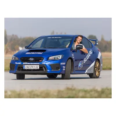 Jízda v Subaru Impreza WRX STI na polygonu