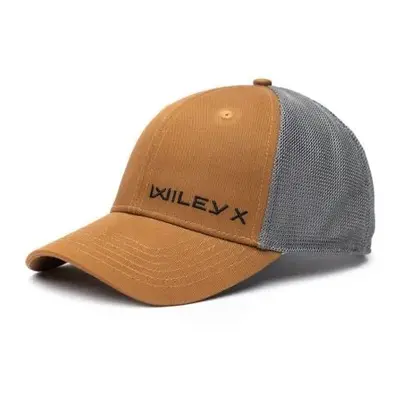 Kšiltovka Trucker Cap Logo Wiley X – černá, Tan/Grey