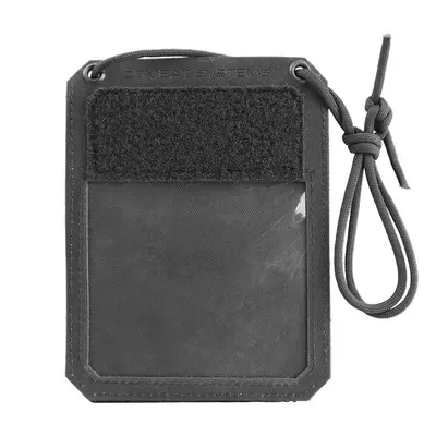 Pouzdro na doklady Badge Holder Combat Systems – Černá