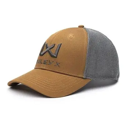 Kšiltovka Trucker Cap Logo WX WileyX – Dark Grey, Tan/Grey