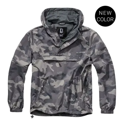 Bunda Summer Windbreaker Brandit – Grey Camo