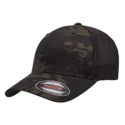 Kšiltovka Trucker Mesh FlexFit – Multicam Black