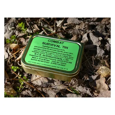 Krabička poslední záchrany BCB Combat Survival Tin