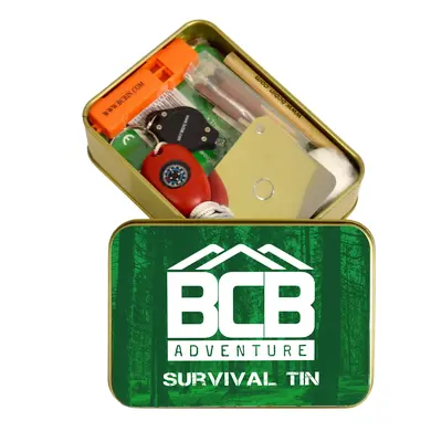 Krabička poslední záchrany BCB Adventure Survival Tin