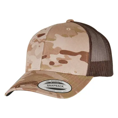 Kšiltovka FlexFit Classics Multicam Retro Trucker – Multicam Arid