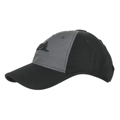 Kšiltovka „baseballka“ Logo Cap Ripstop Helikon-Tex – Černá / Shadow Grey