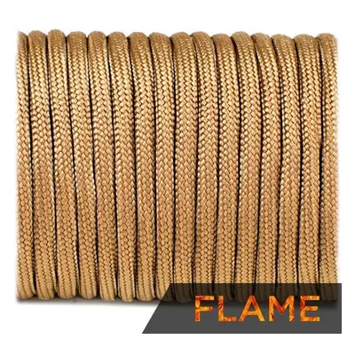 Multifunkční paracord Flame Rigad / m – Coyote Brown