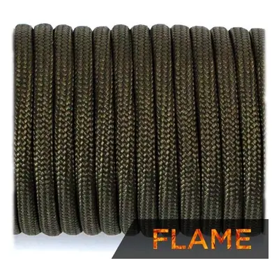 Multifunkční paracord Flame Rigad / m – Army Green