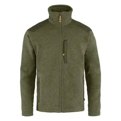 Mikina Buck Fleece Fjällräven – Deep Forest / Laurel Green