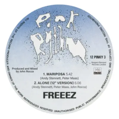 "Mariposa/Alone" ("Freeez") (Vinyl / 12" Single)