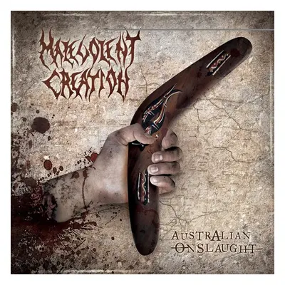 "Australian Onslaugh" ("Malevolent Creation") (Vinyl / 12" Album)