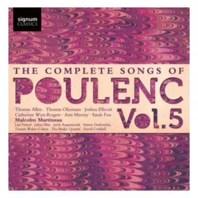 "The Complete Songs of Poulenc" ("") (CD / Album)