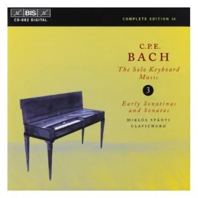 "Bach/solo Keyboard Music - Volume 3" ("") (CD / Album)