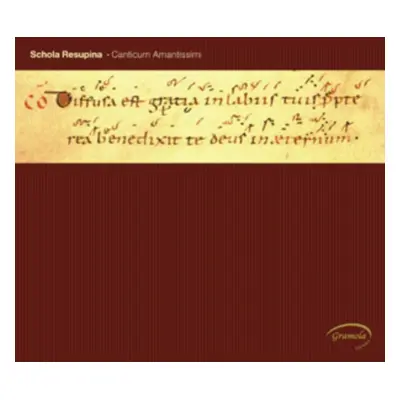 "Schola Resupina: Canticum Amantissimi" ("") (CD / Album)