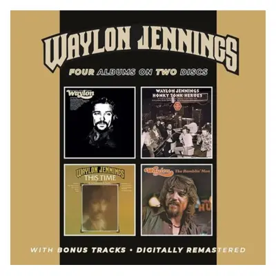 "Lonesome, on'ry & mean/Honky tonk heroes/This time/" ("Waylon Jennings") (CD / Album)