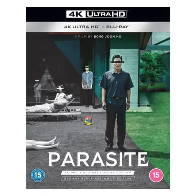 "Parasite: Black and White Edition" ("Bong Joon Ho") (Blu-ray / 4K Ultra HD + Blu-ray)