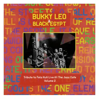 "Tribute to Fela Kuti" ("Bukky Leo & Black Egypt") (Vinyl / 12" Album)