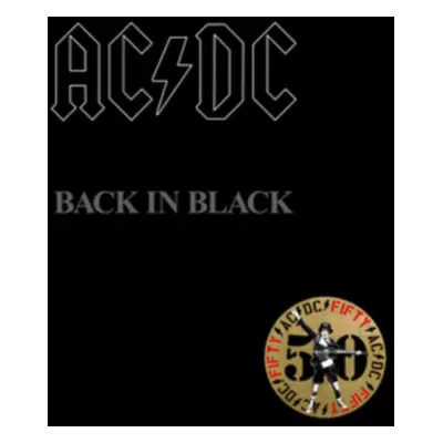 "Back in Black (50th Anniversary Gold Vinyl)" ("AC/DC") (Vinyl / 12" Album Coloured Vinyl)