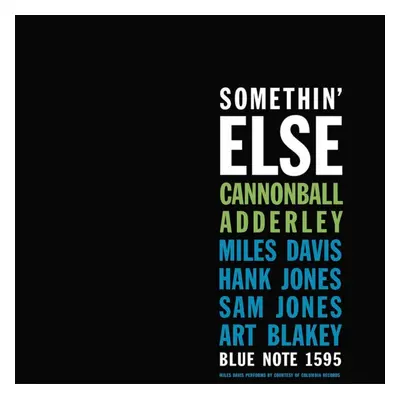 "Somethin' Else" ("Cannonball Adderley") (Vinyl / 12" Album)