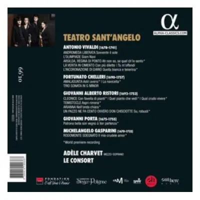 "Vivaldi/Chelleri/Ristori: Teatro Sant'Angelo" ("") (CD / Album)