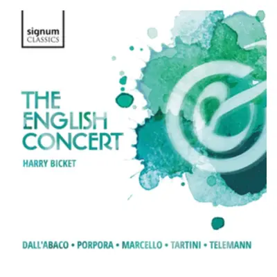 "The English Concert: Dall'Abaco/Porpora/Marcello/Tartini/Telemann" ("") (CD / Album)