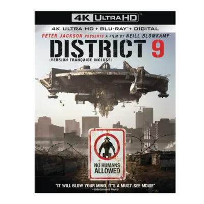 "District 9" ("Neill Blomkamp") (Blu-ray / 4K Ultra HD + Blu-ray)