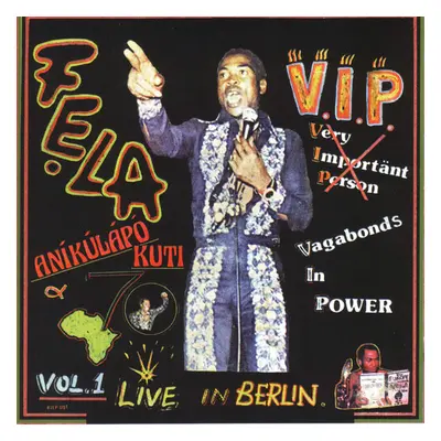 "V.I.P." ("Fela Kuti") (Vinyl / 12" Album)