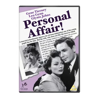 "Personal Affair" ("Anthony Pelissier") (DVD)