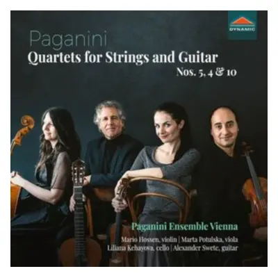 "Paganini: Quartets for Strings and Guitar Nos. 5, 4 & 10" ("") (CD / Album)